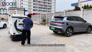 ? ?ドア移動充電ロボット: 新エネルギー車の移動充電のためのワンストップ ソリューション。