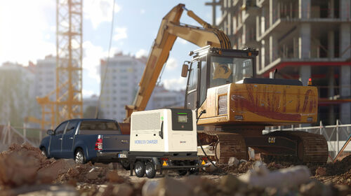 最新の企業ニュース ドアエネルギーモバイルEVバッテリー充電器が機器レンタル会社に高収益をもたらす仕組み