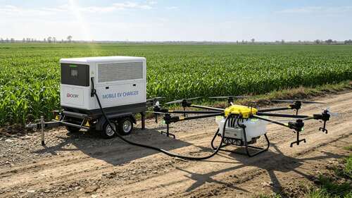最新の企業ブログについて Powering Industrial Drones at Construction Sites, Mines and Remote Work Zones