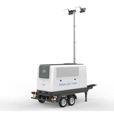 1000W LEDモバイルライトタワー 建設鉱山緊急用エネルギー貯蔵充電器